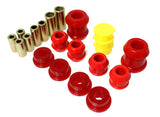 16.3105R  -  Control Arm Bushing Set; Red; Front; Performance Polyurethane;