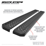 27-74725  -  Grate Steps Running Boards; Textured Black; 75 in.; Mount Kit Not Included;