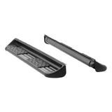 281442-581442  -  Black Stainless Steel Side Entry Steps, Select Silverado, Sierra Double Cab