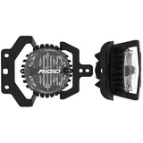 37108  -  2018-2021 Jeep JL Sport/Sport S Fog Mounts W/360-Series SAE 4 Inch White