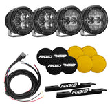 46722  -  2021 Bronco A-Pillar Light Kit with a set of 360 Spot and a set 360 Drive Lights