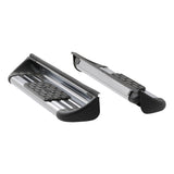 481141-581141  -  Polished Stainless Steel Side Entry Steps, Select Silverado, Sierra Regular Cab