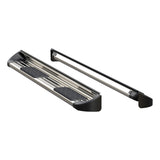 481443-581444  -  Polished Stainless Steel Side Entry Steps, Select Silverado, Sierra Extended Cab