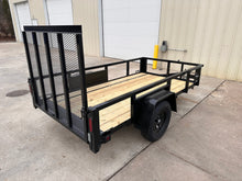 Load image into Gallery viewer, 5x12 Utility Trailer with Angle Iron Sides - Quality Steel and Aluminum  - Model 6212ANSA3.5K