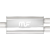 14218  -  Straight-Through Performance Muffler; 2.5in. Center/Dual;  5x14x8 Body