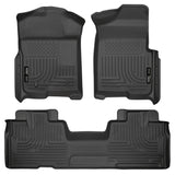 Weatherbeater - Front & 2nd Seat Floor Liners (Footwell Coverage)