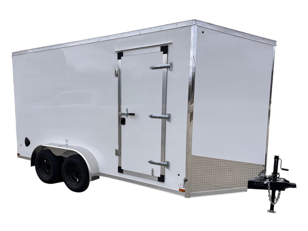 Enclosed Cargo Trailer 7x14 with ramp door - HLAFT714TA2