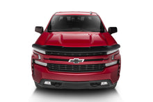 Load image into Gallery viewer, AVS_BugflectorII_HoodProtector_DarkSmoke_19Silverado1500_front_25956.jpg