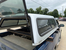 Load image into Gallery viewer, Used Ford F150 5.5&#39; Extra Short Box 2009-2014 Fiberglass Truck Topper Camper Shell UX SILVERCODE: CL2517-07 LOCATION: A-4-3