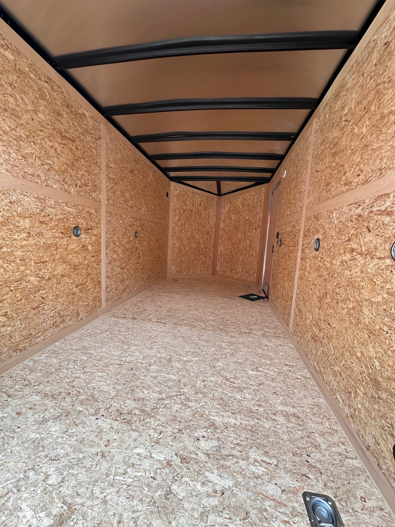 Enclosed Cargo Trailer 7x14 with ramp door - HLAFT714TA2