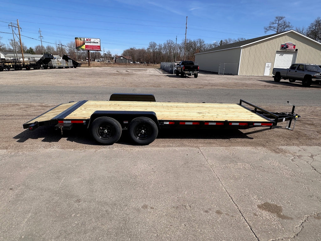 Car Hauler Trailer 20ft with 10K weight rating by Quality Steel and Aluminum - Model 8320CH10K