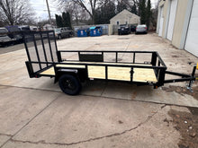 Load image into Gallery viewer, 5x12 Utility Trailer with Angle Iron Sides - Quality Steel and Aluminum  - Model 6212ANSA3.5K