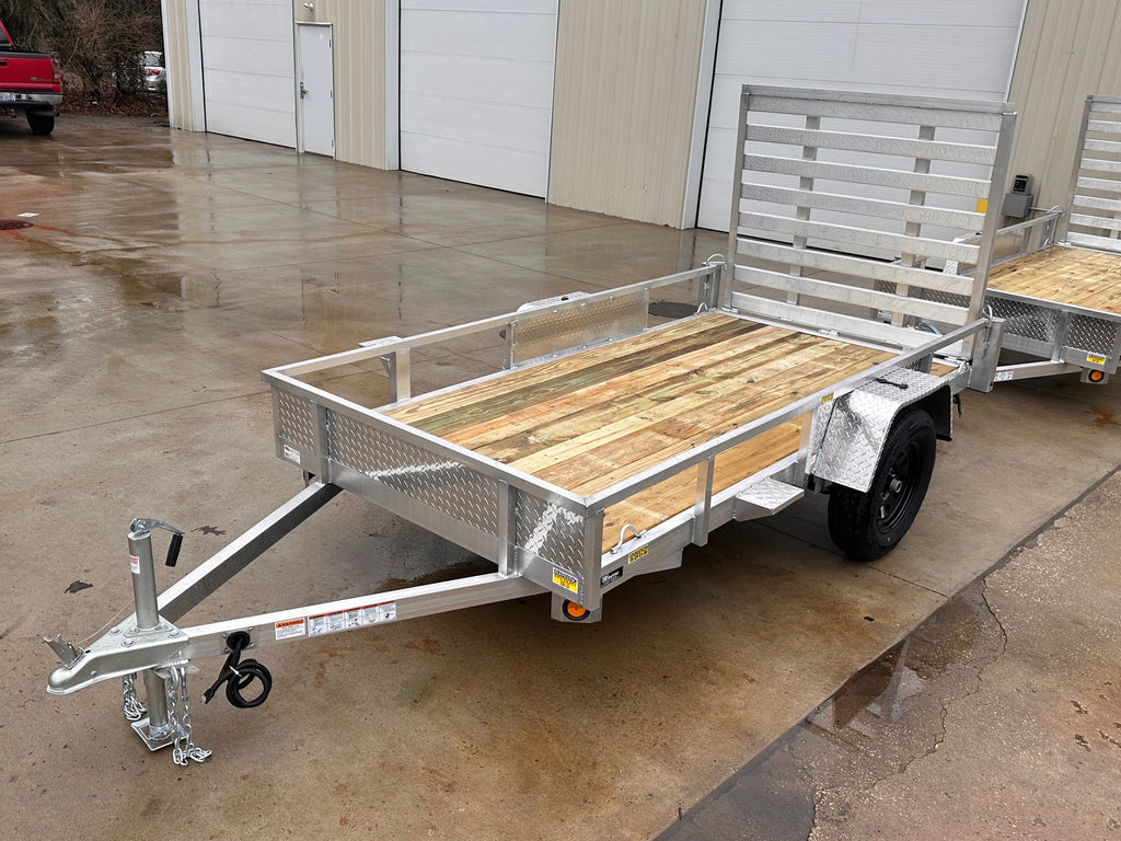 5x10 Aluminum Utility Trailer made by Quality Steel and Aluminum  - Model 6210ALSLSA3.5K