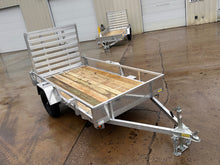 Load image into Gallery viewer, 5x10 Aluminum Utility Trailer made by Quality Steel and Aluminum  - Model 6210ALSLSA3.5K