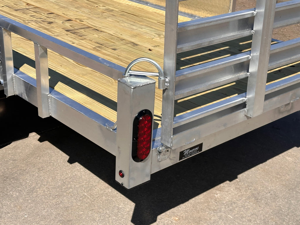 5x12 Aluminum Utility Trailer made by Quality Steel and Aluminum  - Model 6212ALSLSA3.5K