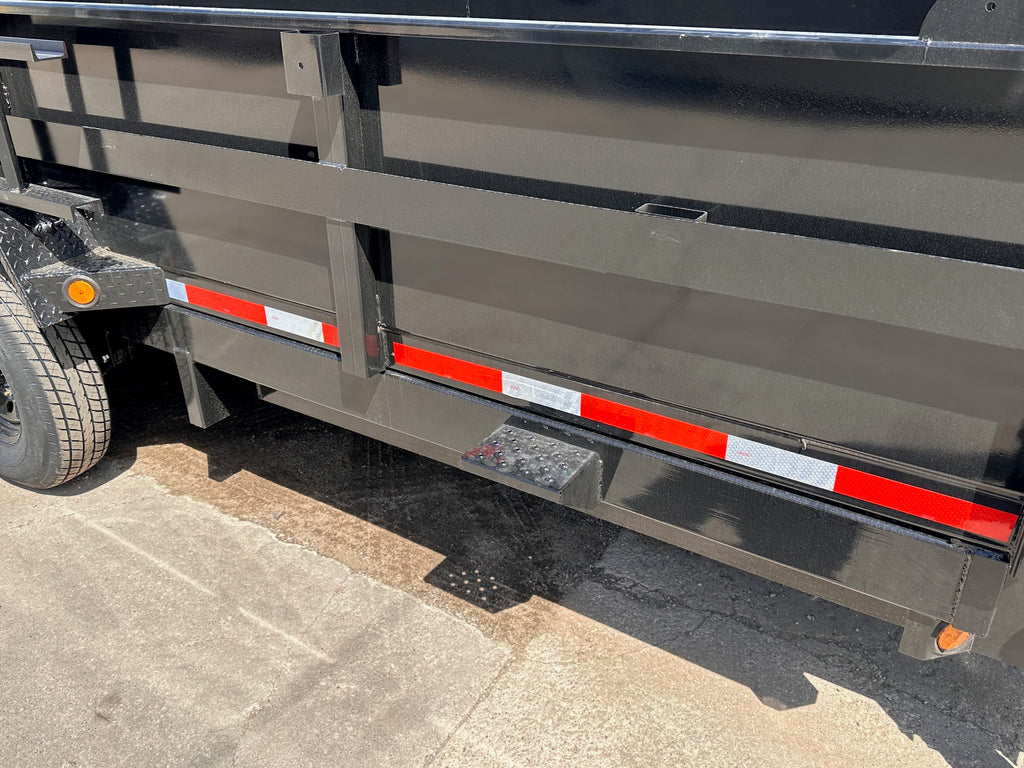 Dump Trailer 16' 14K with gooseneck - Quality Steel and Aluminum Brand - Model 8316DG14K