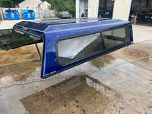 Load image into Gallery viewer, Used  Fiberglass Truck Cap Blue Ford 8&#39; long bed 97-04+Code: CNMDM Location: B-1-1