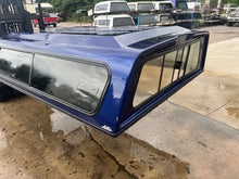 Load image into Gallery viewer, Used  Fiberglass Truck Cap Blue Ford 8&#39; long bed 97-04+Code: CNMDM Location: B-1-1