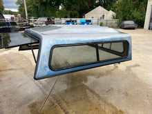 Load image into Gallery viewer, Used  Fiberglass Truck Cap Blue Ford Short bed 70-96  ode: CNMDM2 Location: B-5-3