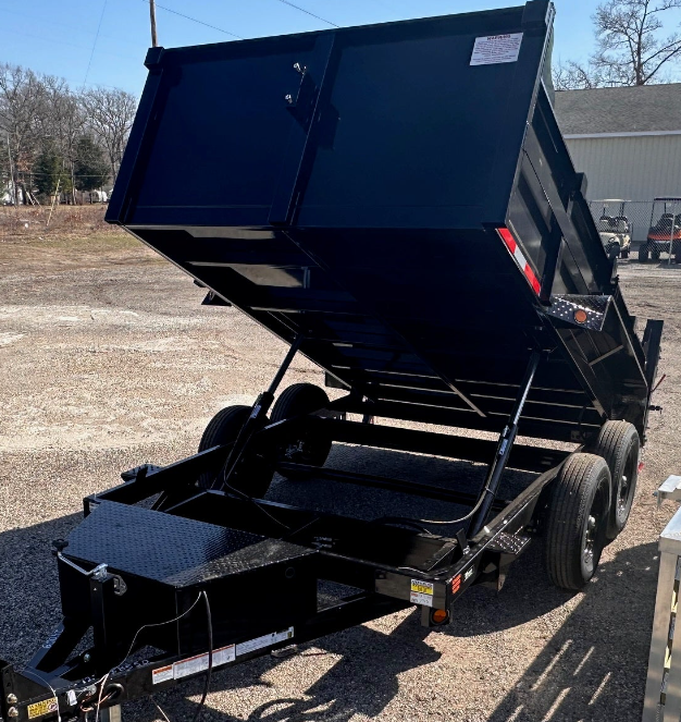 Dump Trailer 12' 12K  - Quality Steel and Aluminum Brand - Model 8312D12K