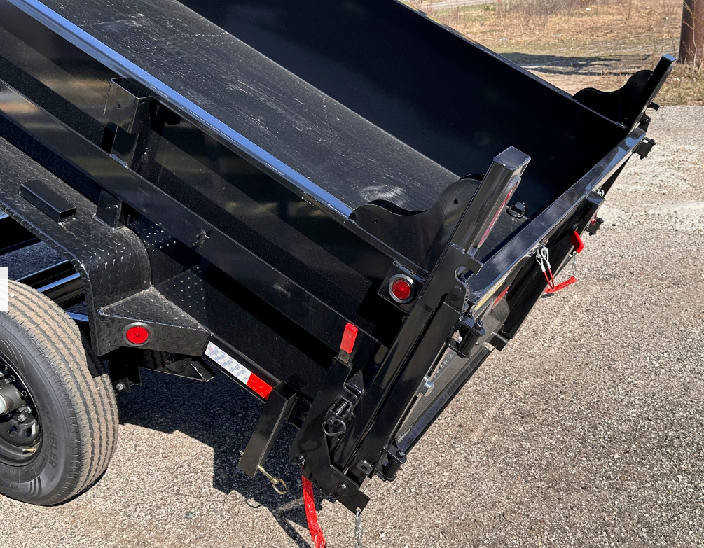 Dump Trailer 12' 12K  - Quality Steel and Aluminum Brand - Model 8312D12K