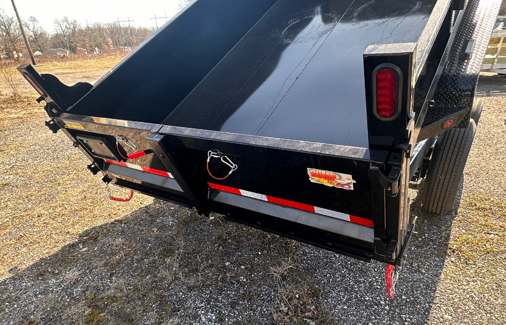 Dump Trailer 12' 12K  - Quality Steel and Aluminum Brand - Model 8312D12K