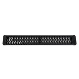 ARBV002B  -  Pwdr Ctd Titanium Black Alum Unlighted 250 Lb Cap 6.5 In