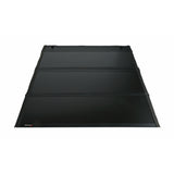 TFX3703  -  Hard Tri Fold Non-Lockable Black Aluminum With Carpeted Under Panels