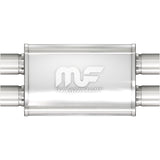 11378  -  Straight-Through Performance Muffler; 2.25in. Dual/Dual;  4x11x9 Body