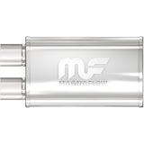 14210  -  Straight-Through Performance Muffler; 2.5in. Offset Same End;  5x14x8 Body