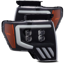 Load image into Gallery viewer, 880192  -  LED Projector Headlights Plank Style Design Black